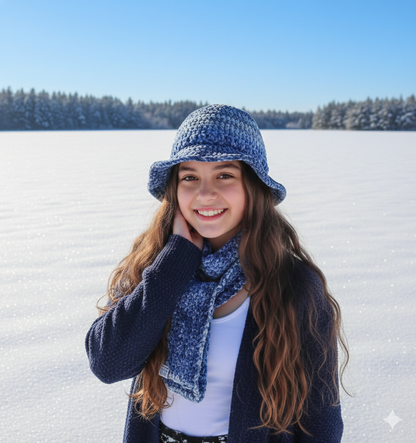 Fluffy winter set