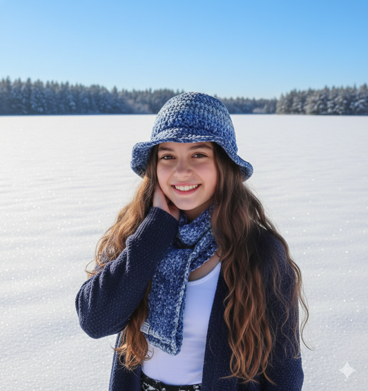 Fluffy winter set