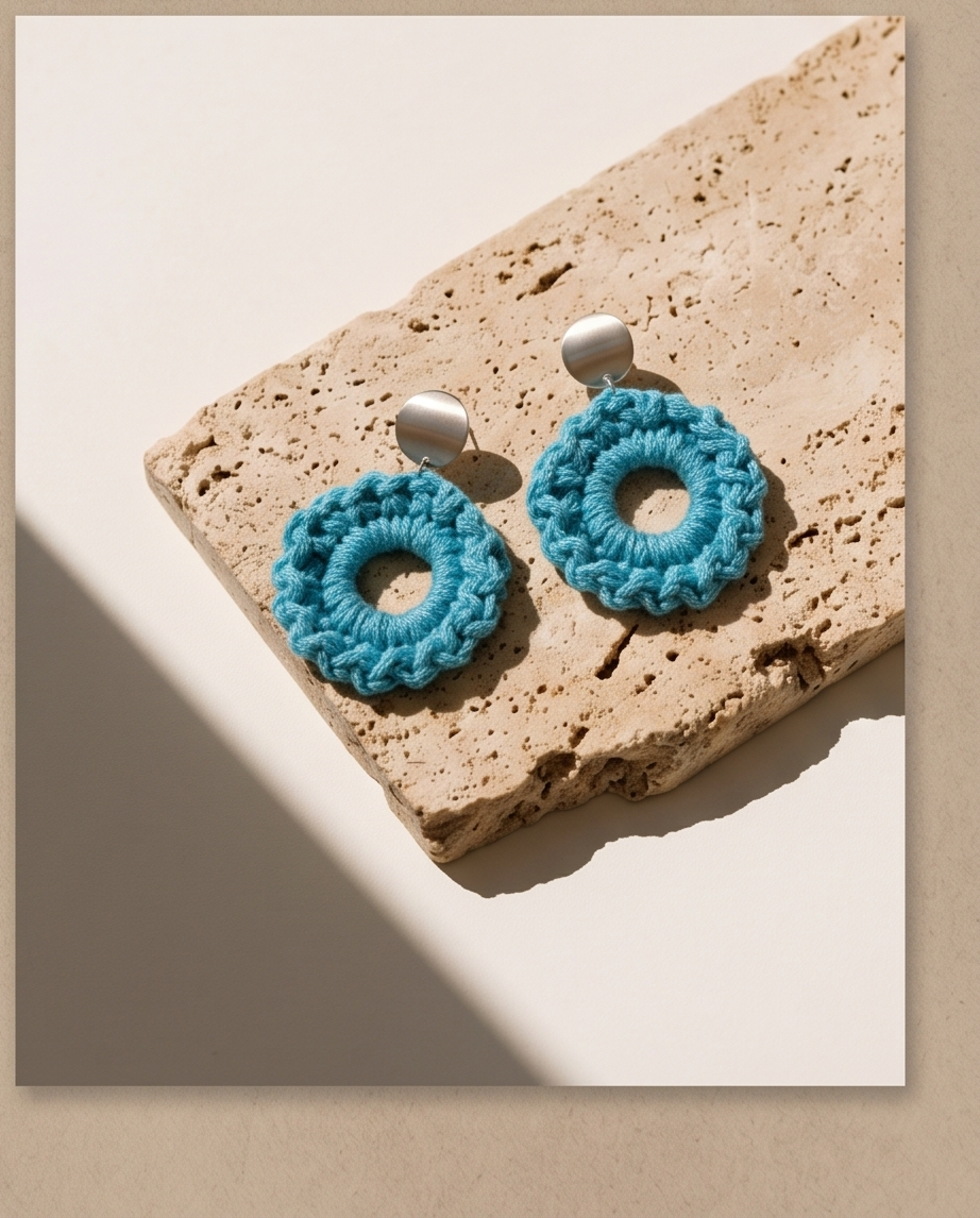 Large Round Earrings