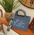 Embroidered Canvas Handbags