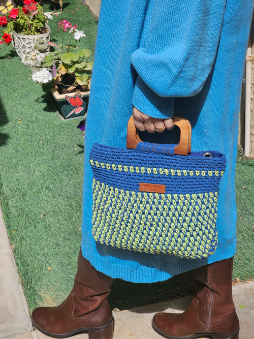 Blue Lime Tote