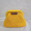 Yellow Snap clutch
