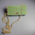 Lime Green Crossbody Wallet