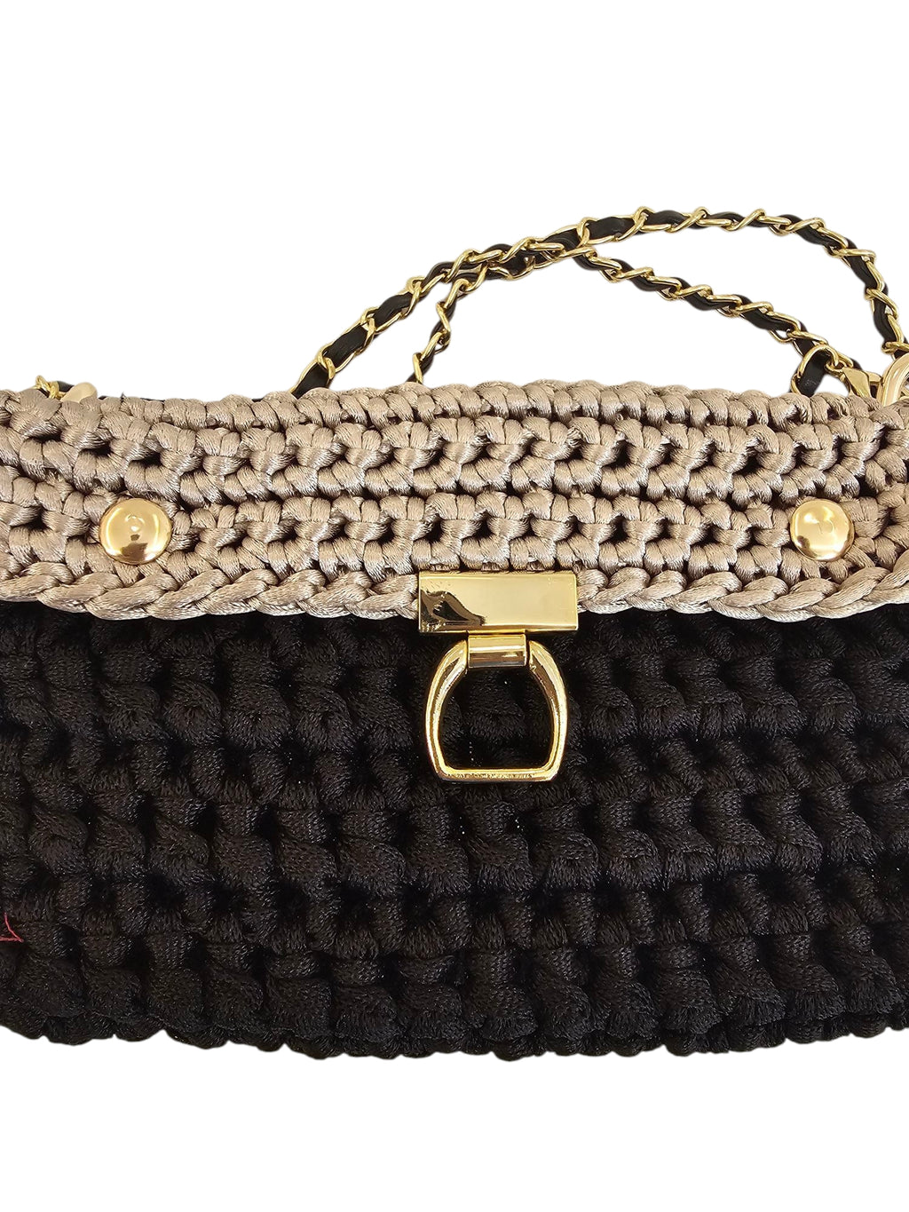 Silk Black and Greige