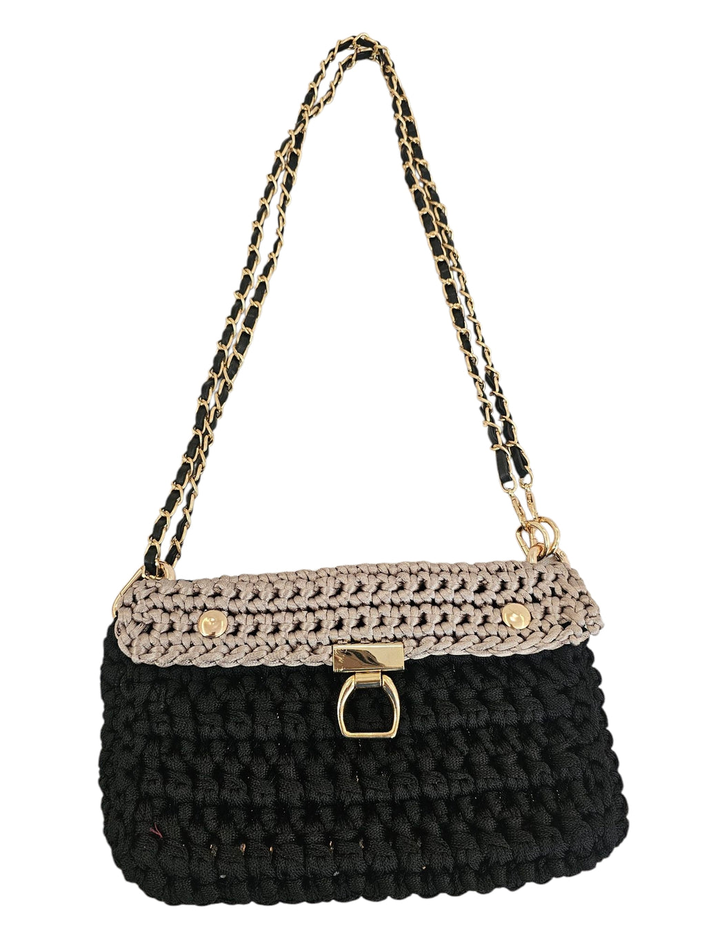 Silk Black and Greige