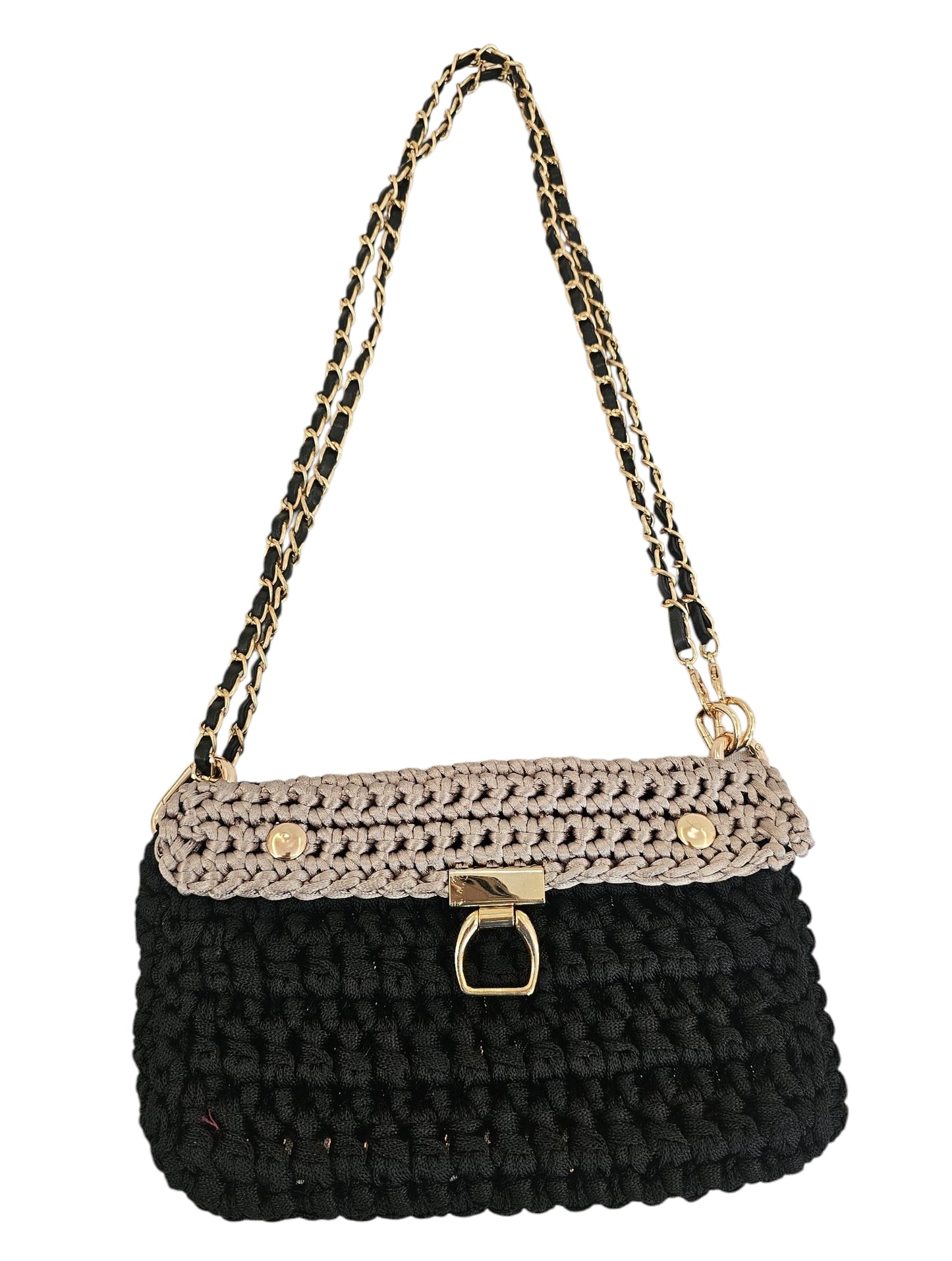 Silk Black and Greige