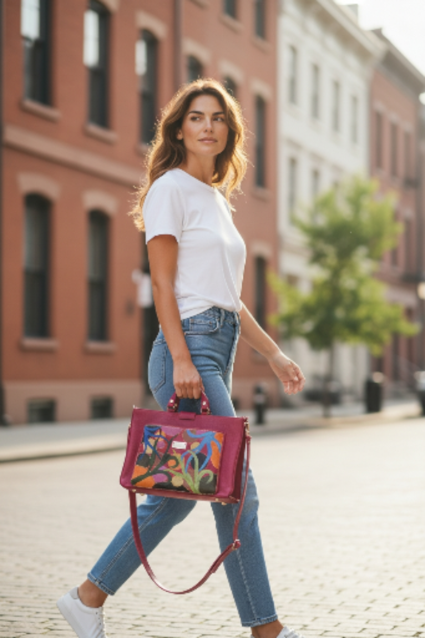 Laptop Leather Bag